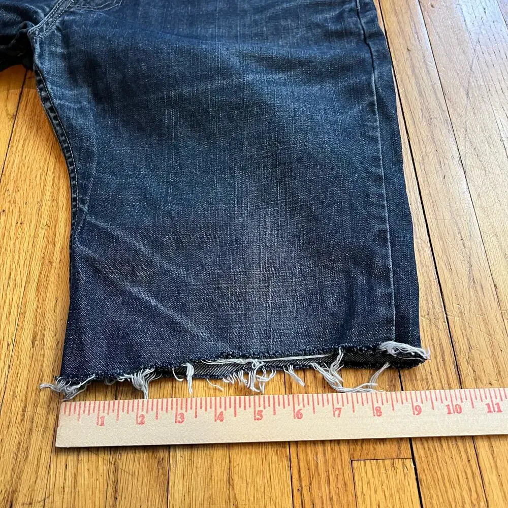Levi’s Silvertab Shorts Mens 36 Vintage Cut Off Jeans Boot Blue